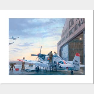 P51 Mustang Posters and Art